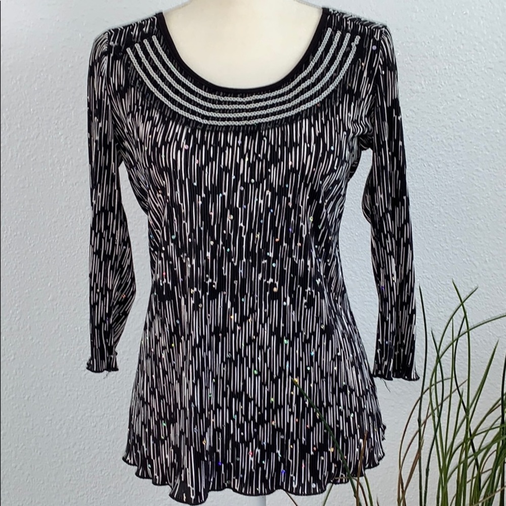 Brittany Black Blouse
